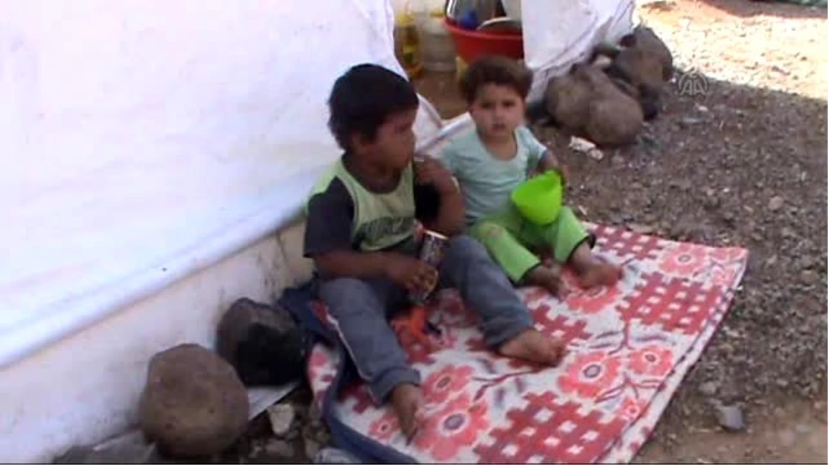 Suriyelilerin Çadırlardaki Zorlu Yaşamı