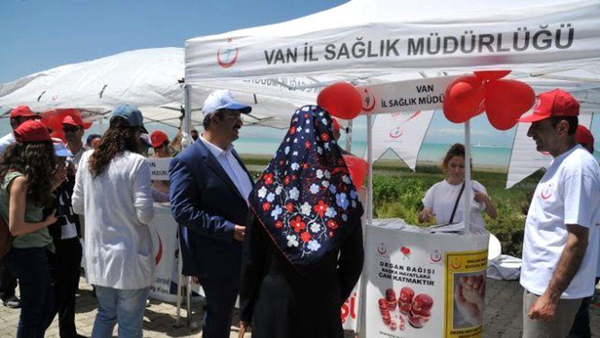 Van\'da Organ Bağışı Bilgilendirilmesi
