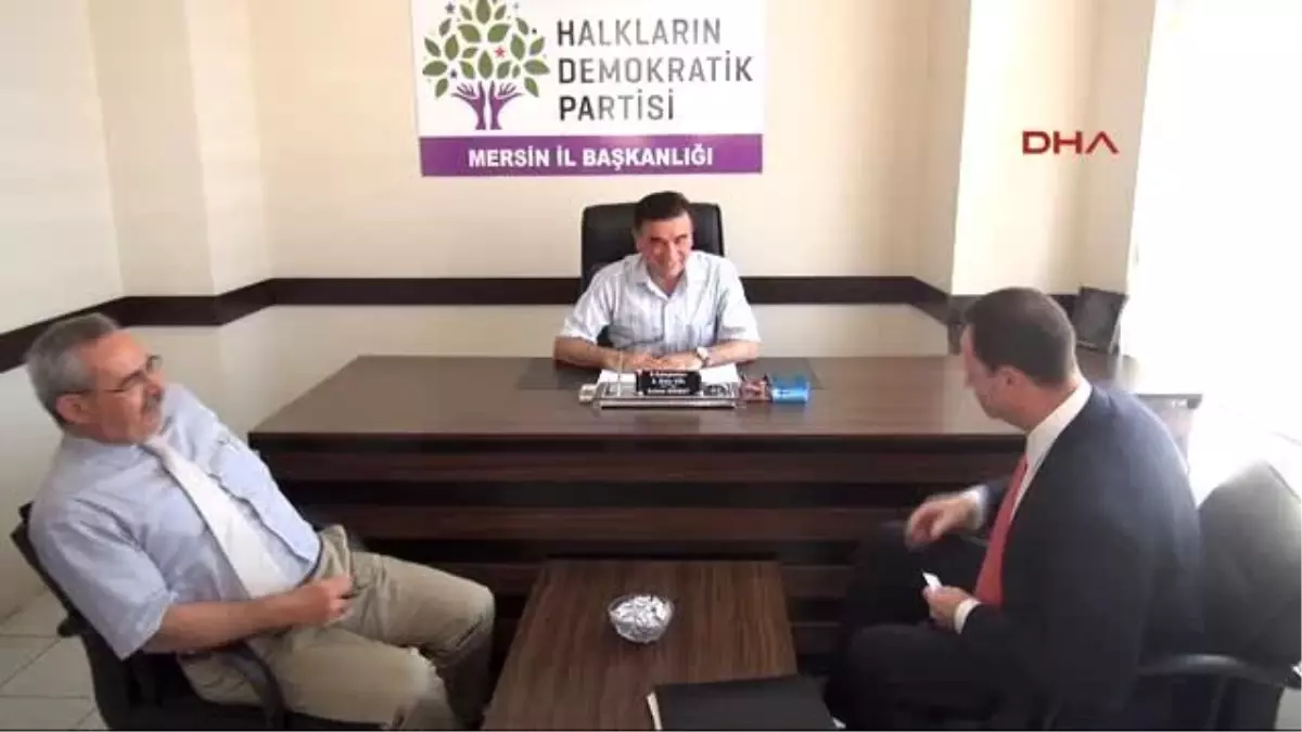 ABD Büyükelçiliği\'nden Hdp Mersin İl Teşkilatı\'na Ziyaret