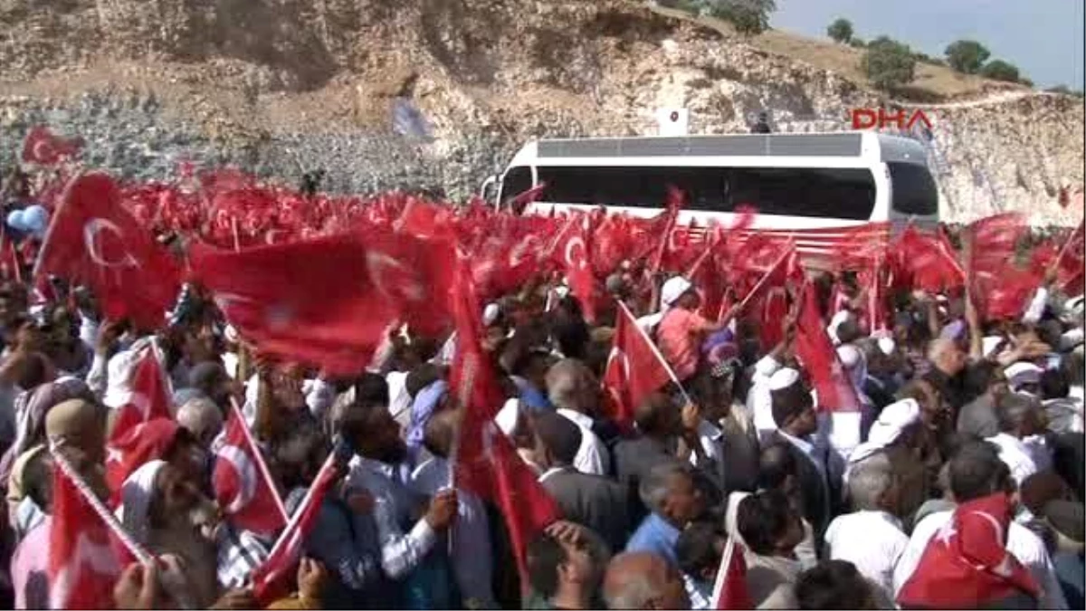 Adıyaman - Cumhurbaşkanı Erdoğan Nissibi Köprüsü Açılış Töreni\'nde Halka Hitap Etti 1