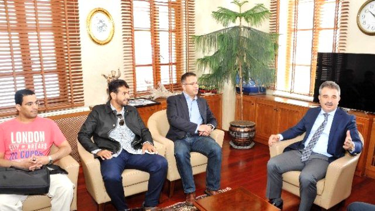 Arap Gazeteciler, Samsun Büyükşehir Belediyesi\'ni Ziyaret Etti