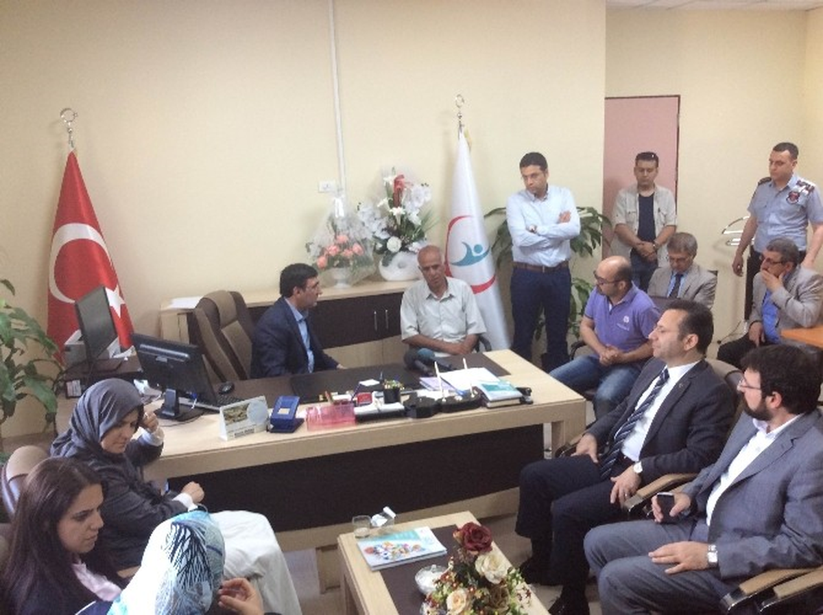 Bakan Yılmaz\'dan Mutlu Kaya\'ya Ziyaret