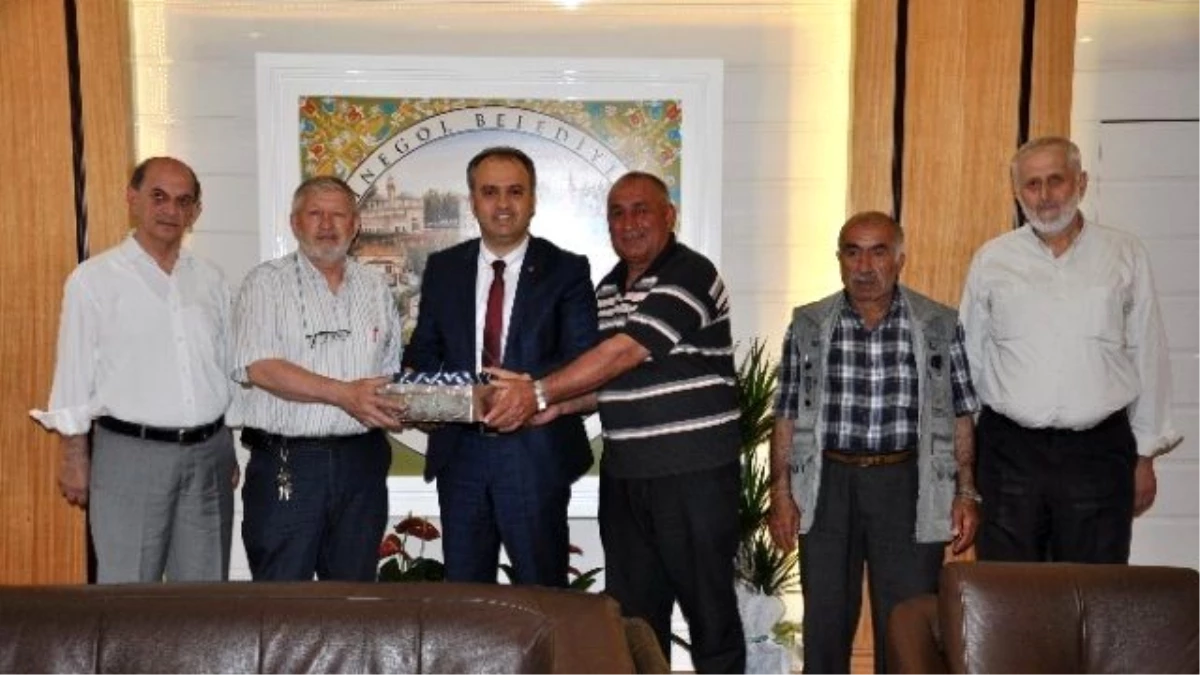 Başkan Aktaş\'a Kıbrıs Gazileri\'nden Anlamlı Ziyaret