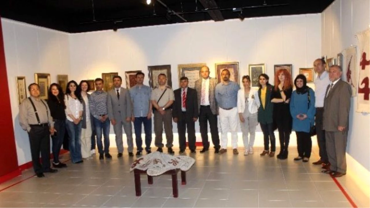 Beyşehir\'de Güzel Sanatlar Karma Sergisi Beğeni Topladı