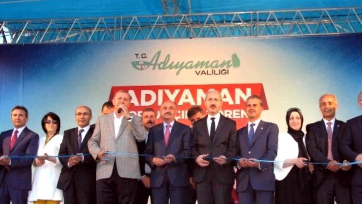 Cumhurbaşkanı Erdoğan, Adıyaman\'da Toplu Açılış Törenine Katıldı