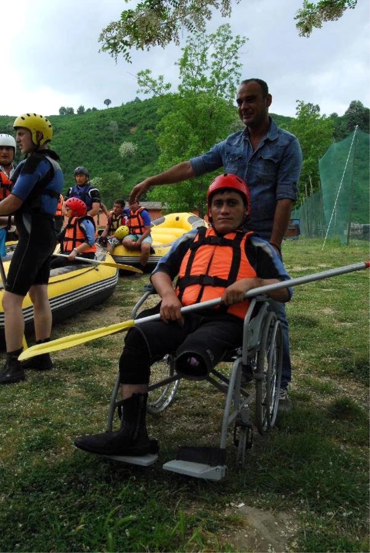 Engelli Çocukların Rafting Heyecanı