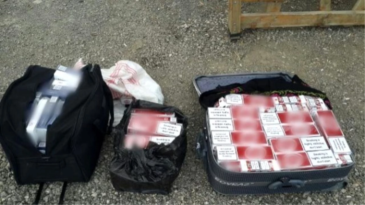 Erzincan\'da Bin 550 Paket Kaçak Sigara Ele Geçirildi