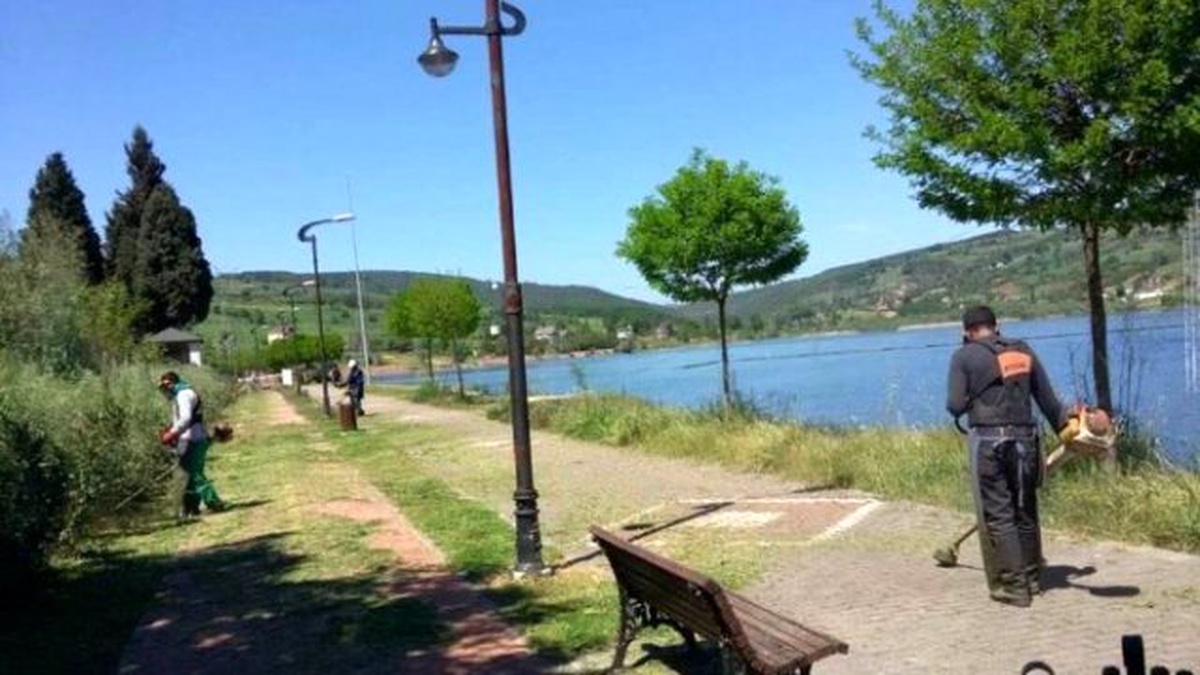 Gölkay Park\'ta Onarım Çalışması Yapıldı
