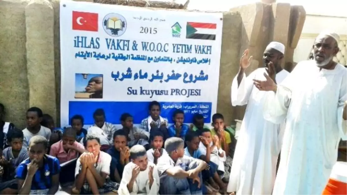 İhlas Vakfı\'ndan Sudan\'a Su Kuyusu Projesi