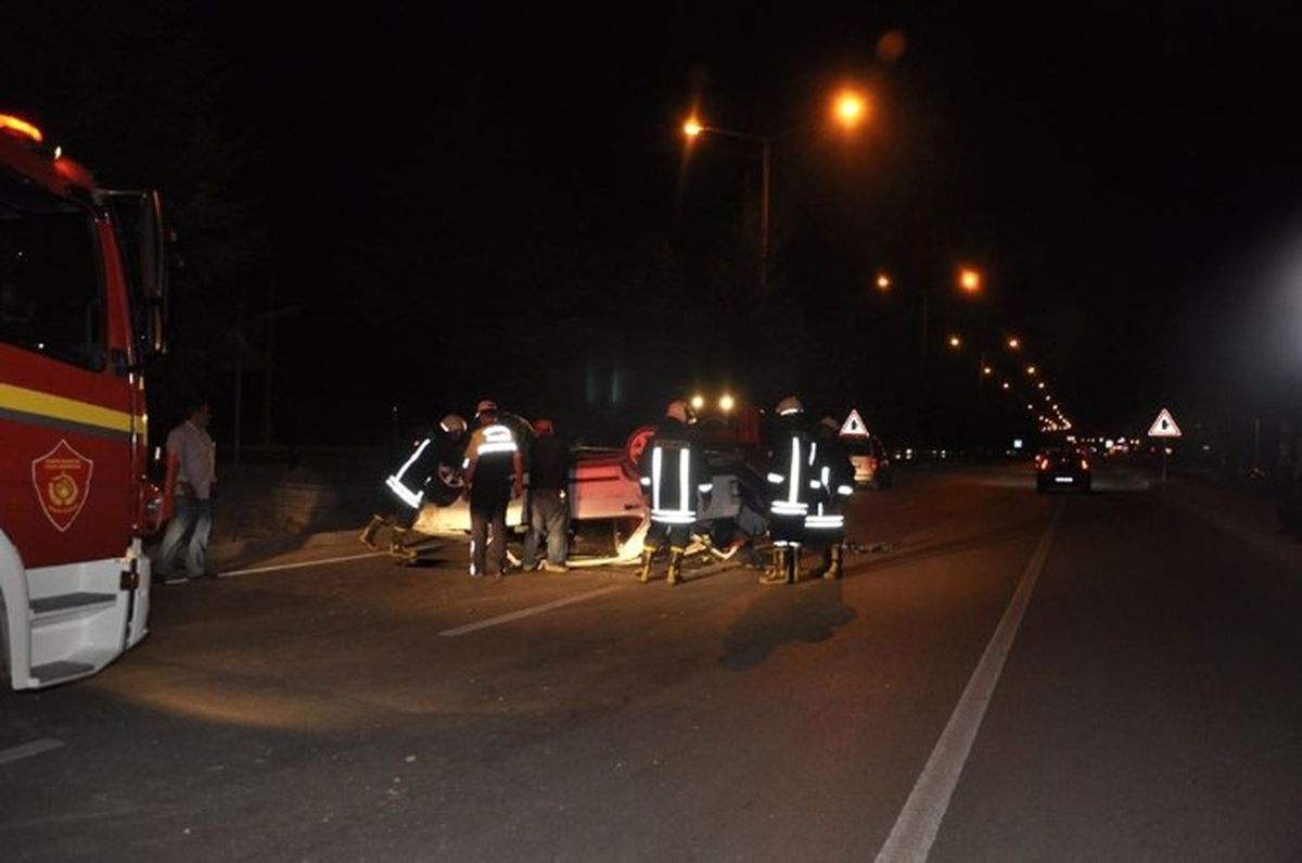 Isparta\'da Trafik Kazası: 5 Yaralı