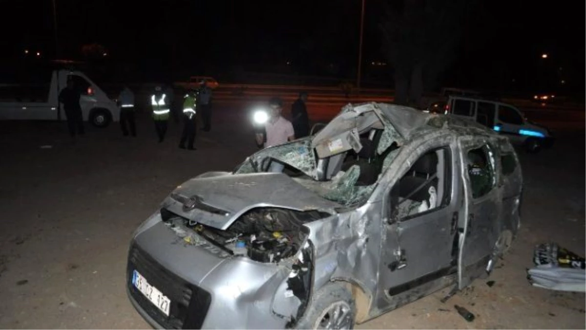 İzmir\'de Meydana Gelen Kazada, 1 Ölü 3 Yaralı