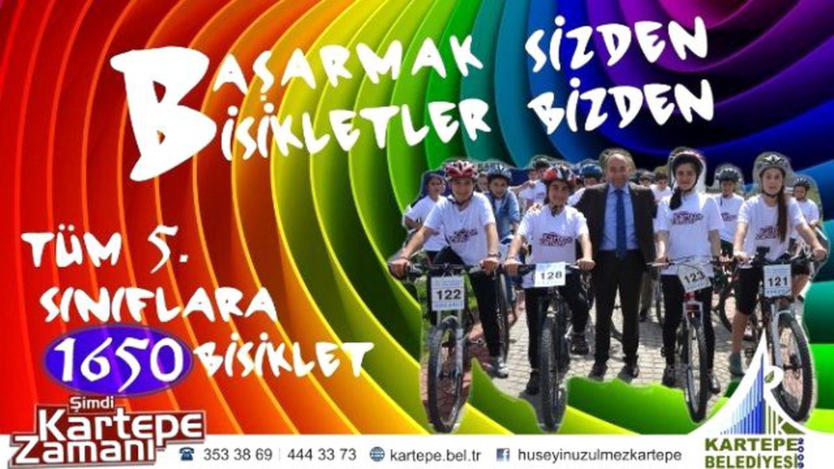 Kartepe Belediyesi Bisiklet Dağıtacak