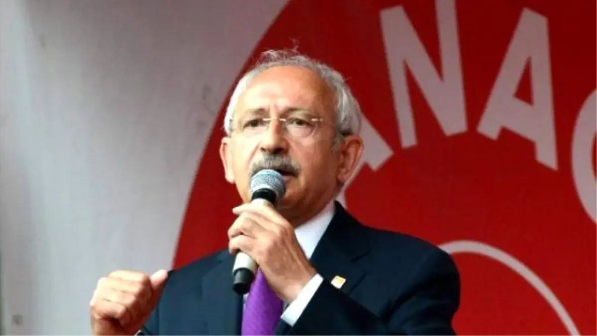 Kılıçdaroğlu: Bu Gayri Adil Düzeni Değiştirmek Zorundayız