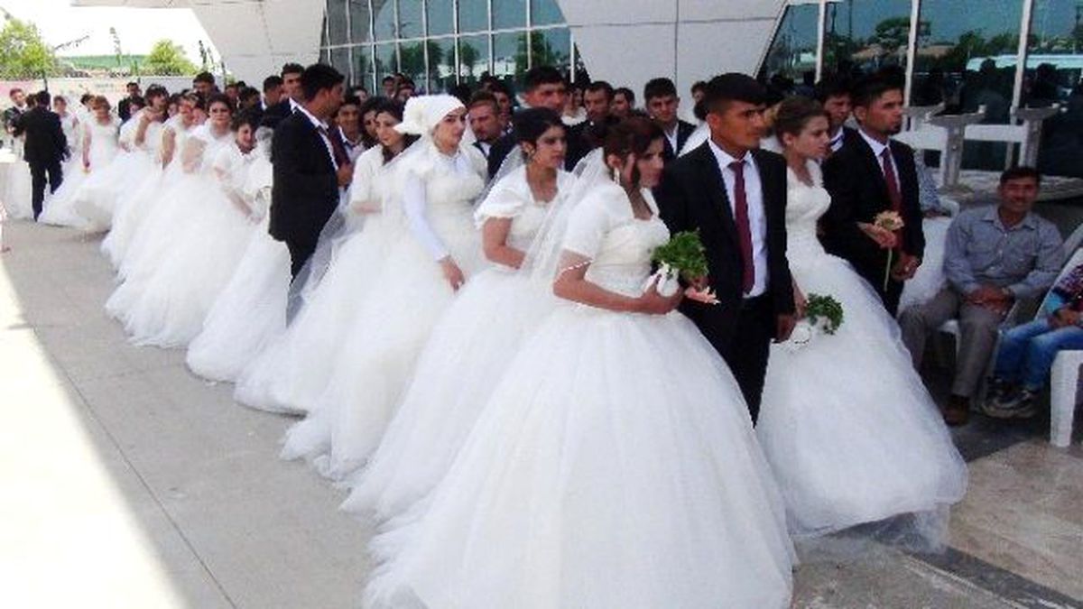 Mardin\'de Toplu Nikah Töreni Yapıldı