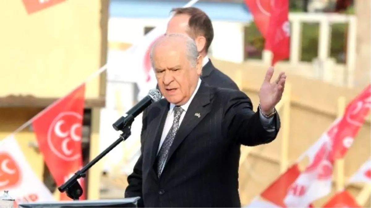 MHP Lideri Bahçeli Eskişehir\'de