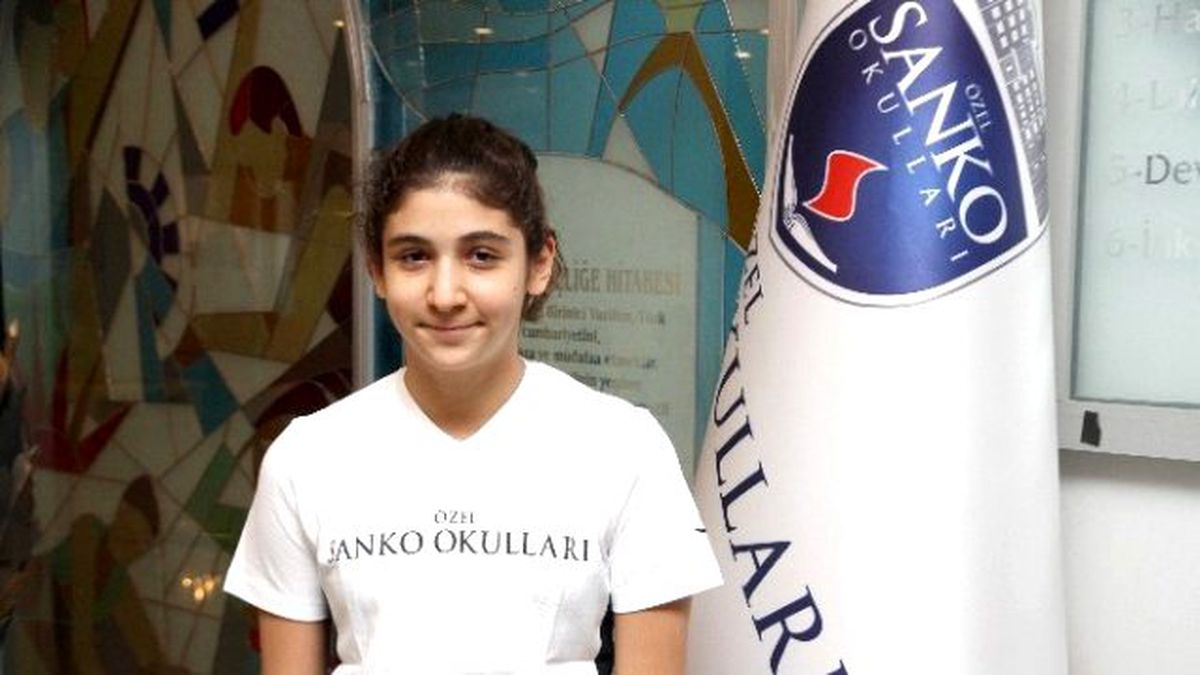 Özel Sanko Okulları Öğrencisinin Yüzme Başarısı