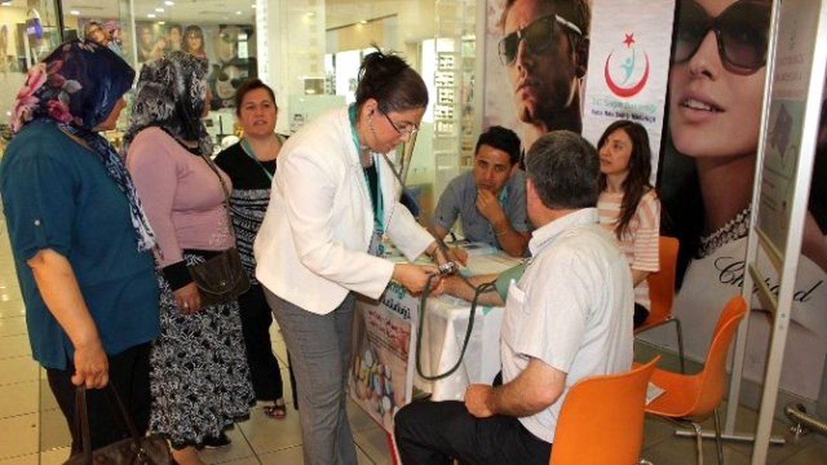 Aydın Halk Sağlığı Müdürlüğü Vatandaşı Hipertansiyon Konusunda Bilgilendirdi