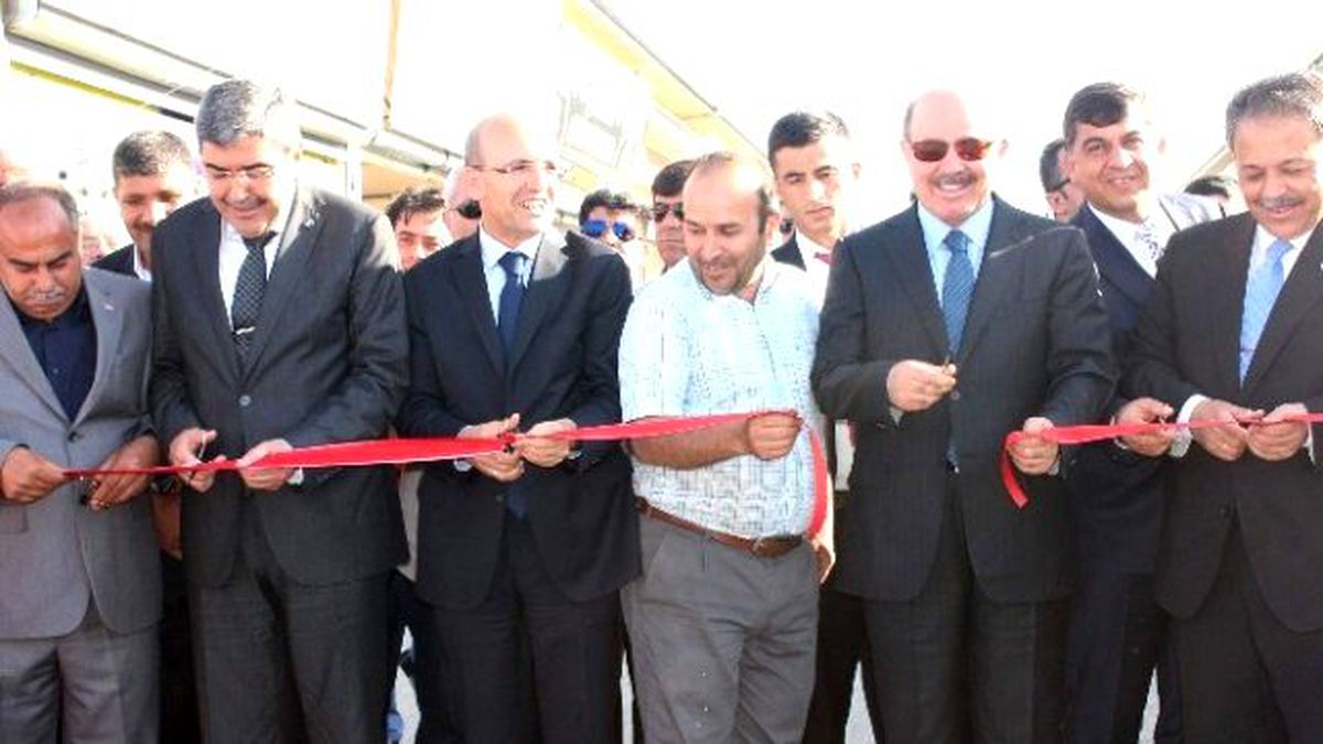 Bakan Şimşek Aydınlar Oto Tamirciler Sitesi\'ni Açtı