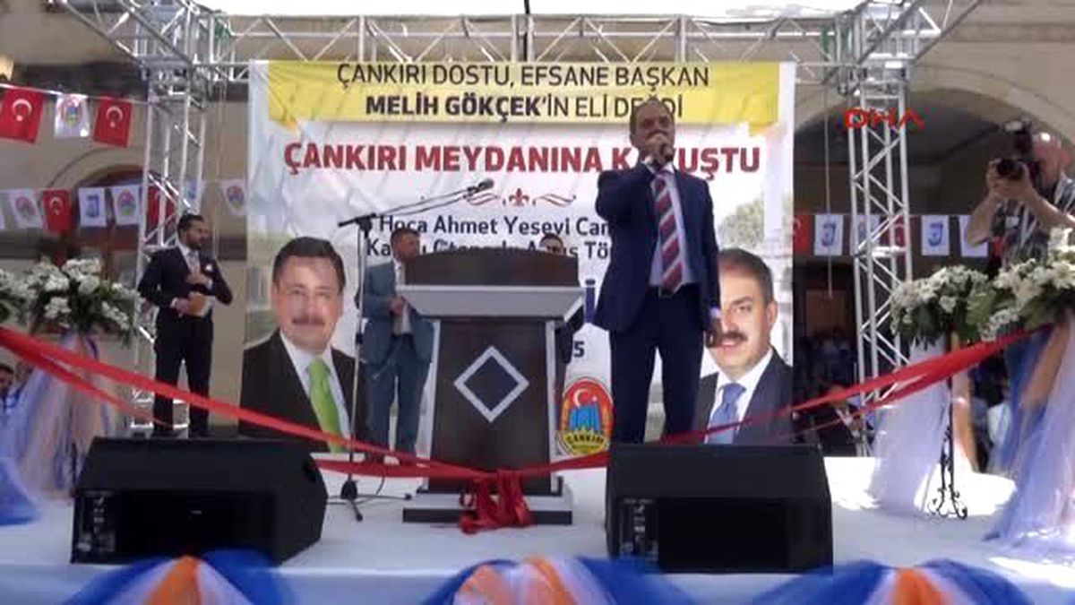 Çankırı - Akdoğan\'dan Muhalefete: Üfürükçü Bunlar