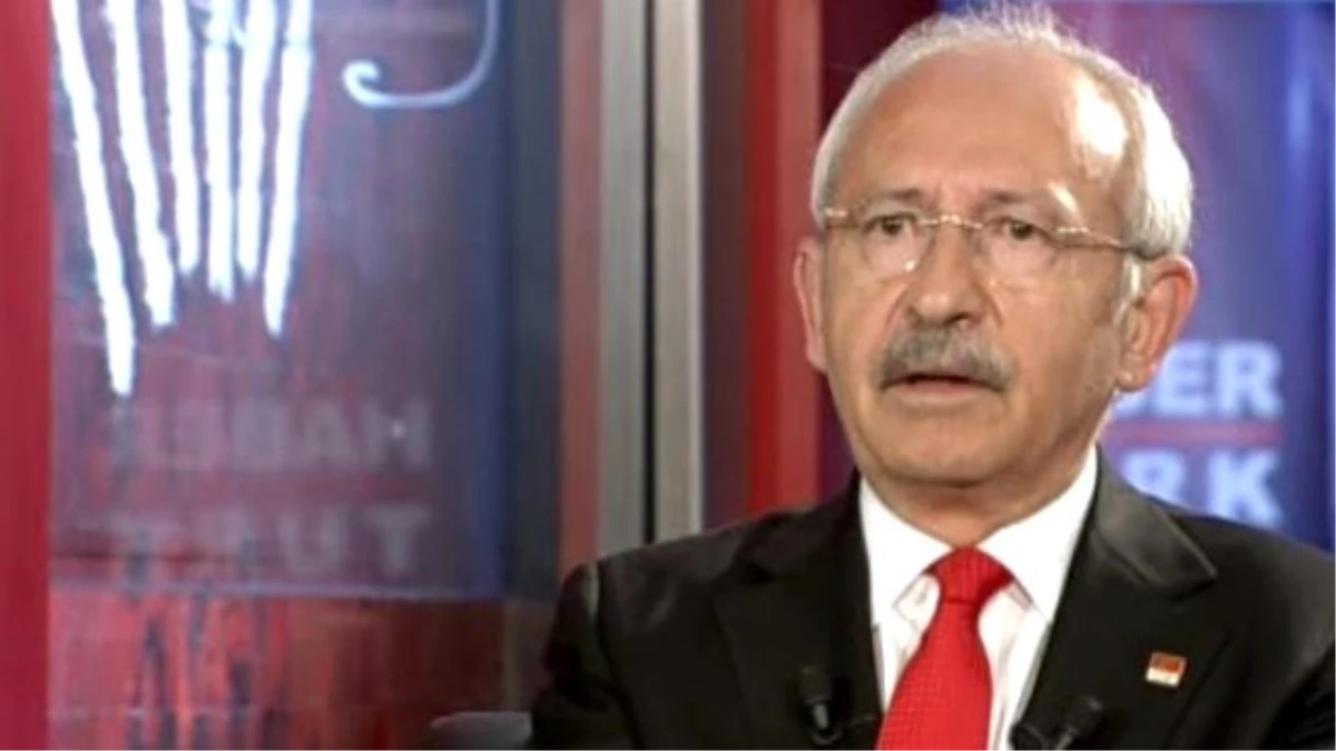 Kılıçdaroğlu: Projemizi Davutoğlu\'nun Kitabından Almadık