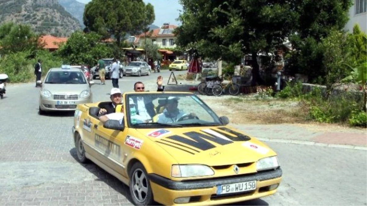 Dünyaca Ünlü Barış ve Dostluk Rallisi Dalyan\'da Yapıldı