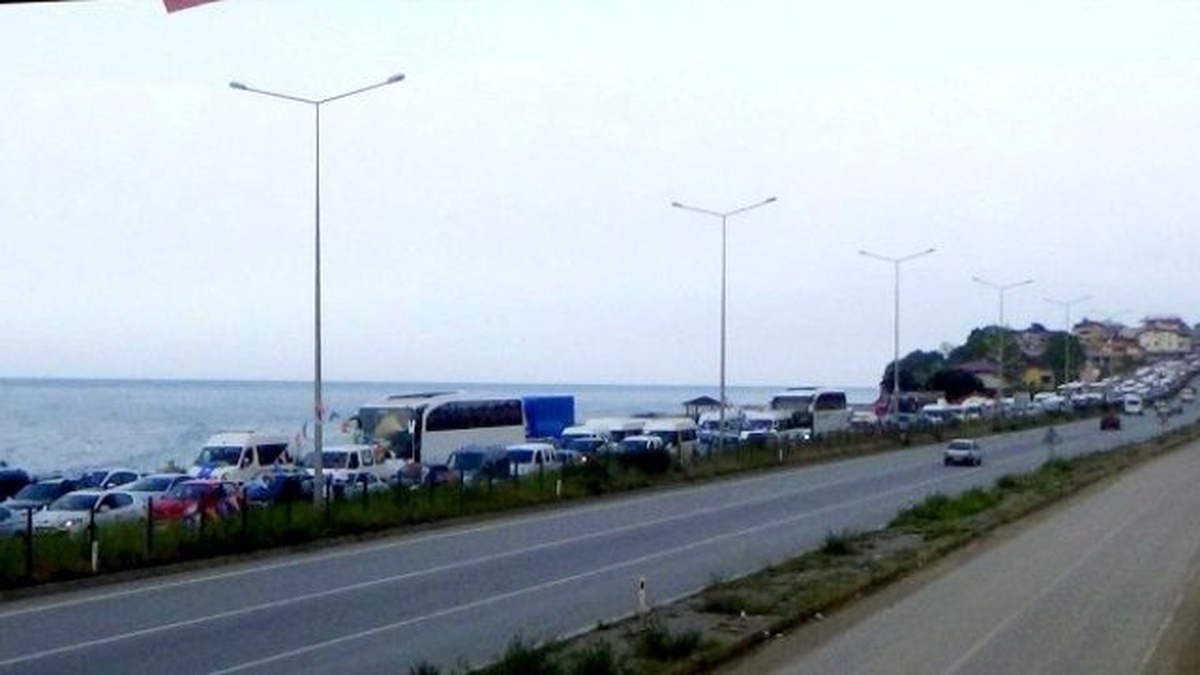 Giresun-ordu Havaalanı Açılışında Karadeniz Sahil Yolu\'nda Ulaşım Felç Oldu