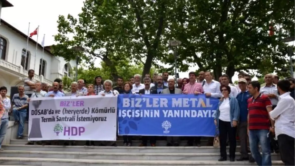 Hdp\'li Kaplan\'dan Otomotiv İşçilerine Destek