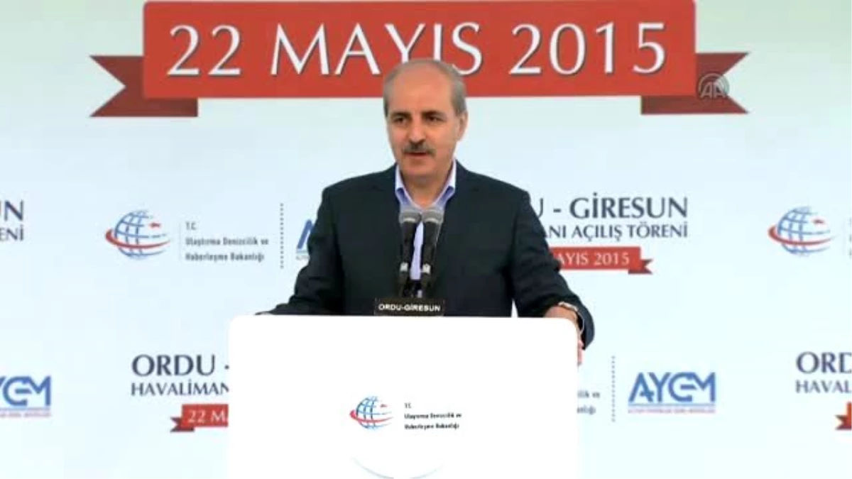 Kurtulmuş: "Ordu-Giresun Havalimanı, Bütün Türkiye İçin Büyük Prestijli Bir Proje"