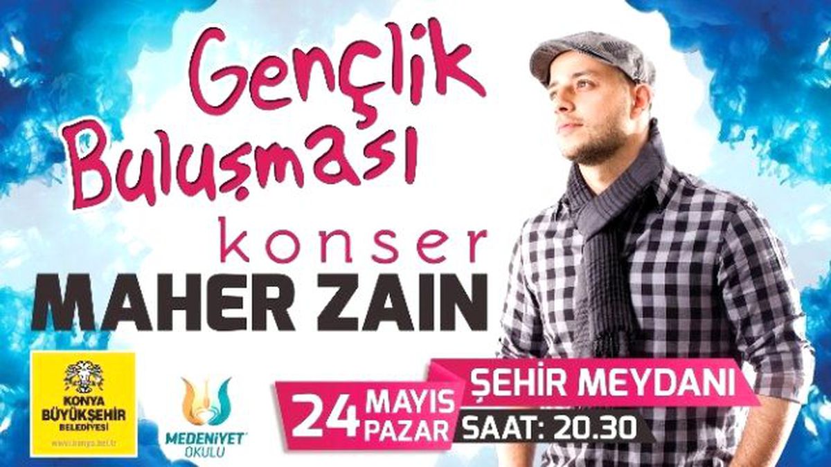 Maher Zain Konya\'da Gençlerle Buluşacak