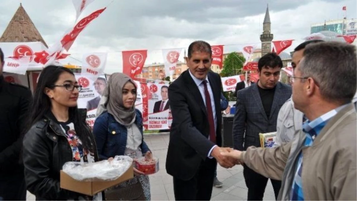 MHP Adayı Kaya, Seçim Çalışmalarına Hız Kesmeden Devam Ediyor