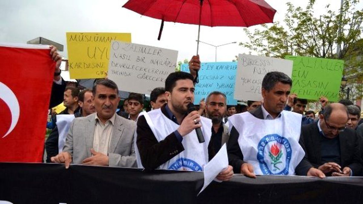 Mısır\'daki İdam Kararları Adilcevaz\'da Protesto Edildi