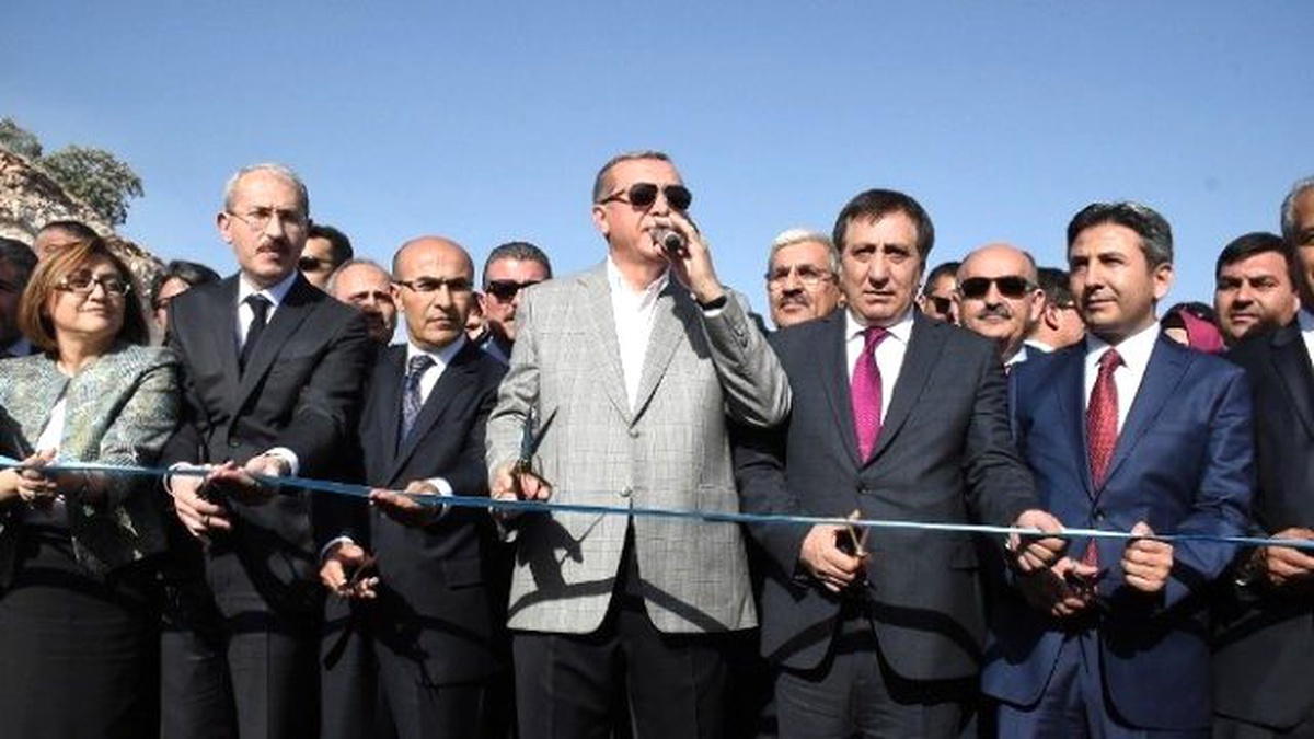 Nisibi Köprüsü Cumhurbaşkanının Katılımıyla Hizmete Açıldı