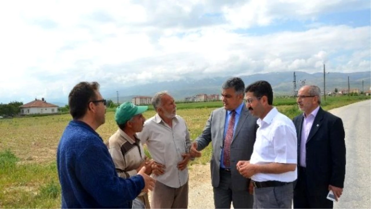 Özgüven, Saha Çalışmalarını Yerinde İnceledi