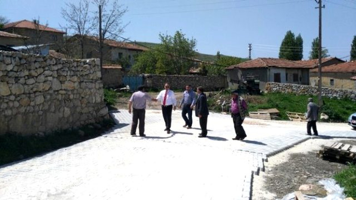 Sungurlu\'nun 7 Köyünde Kilitli Parke Çalışması