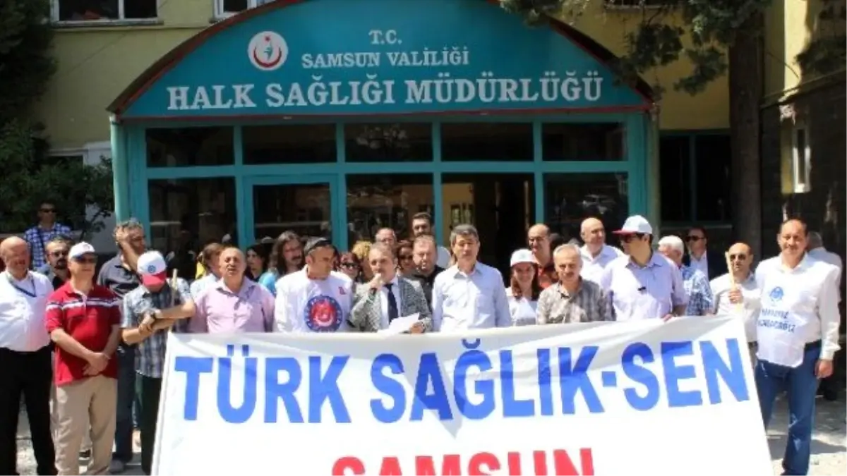 Türk Sağlık-sen\'den Basın Açıklaması