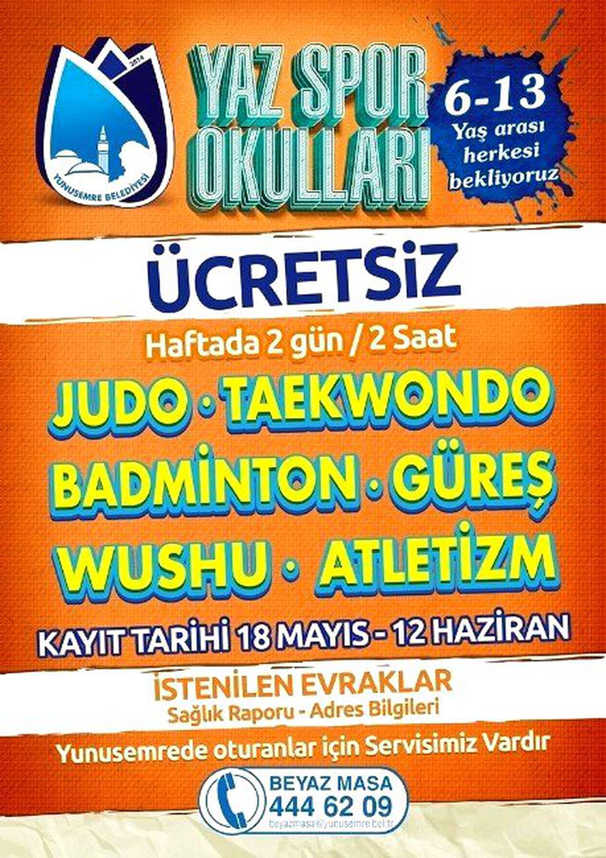 Yunusemre\'de Yaz Okulları Kursları Başlıyor