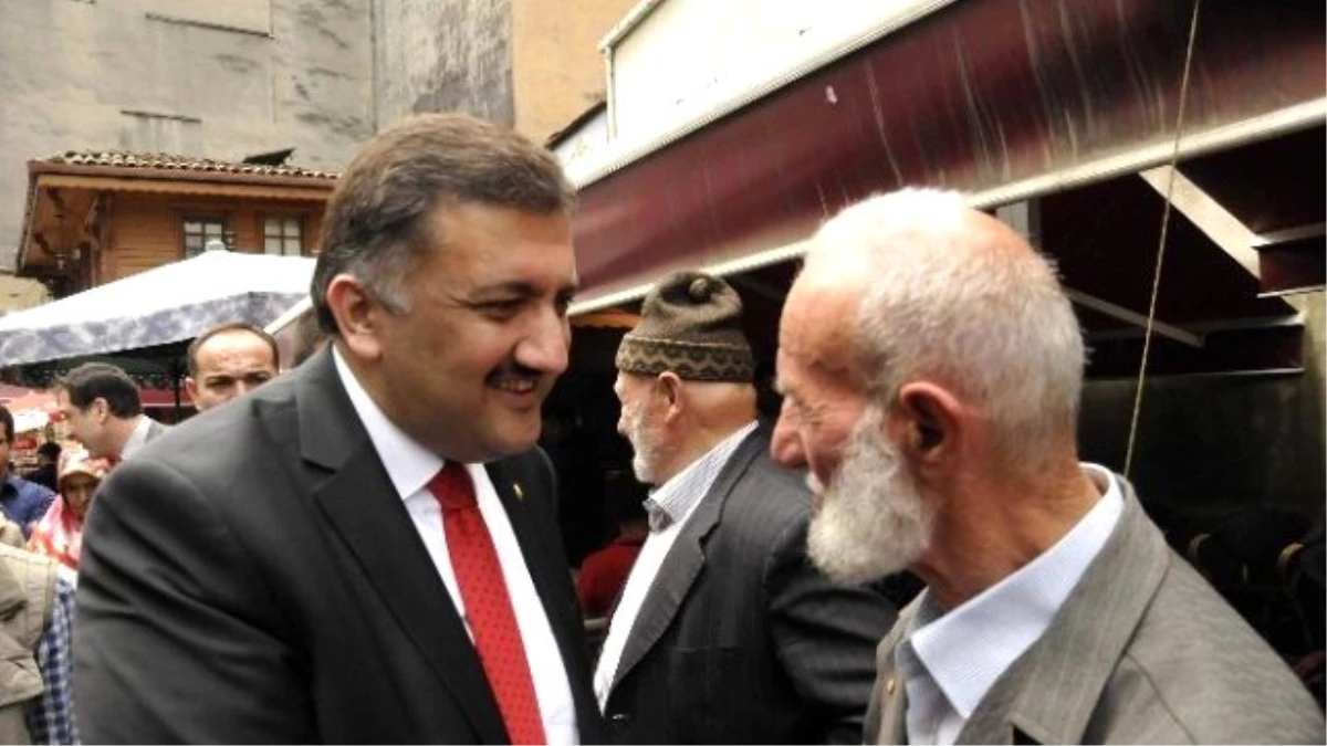 AK Parti Rize Milletvekili Hasan Karal Seçim Çalışmalarını Sürdürüyor