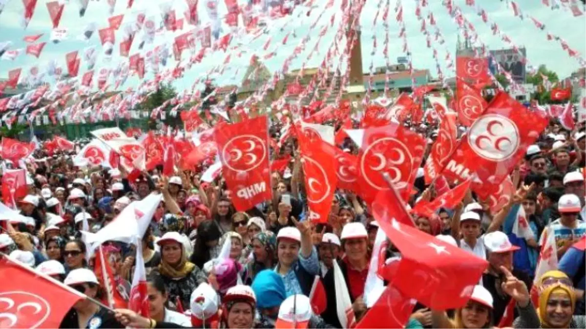 Bahçeli; \'Mhp, Gümbür Gümbür İktidara Yürümektedir