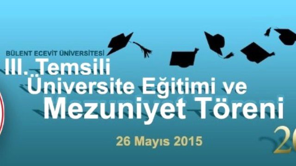 Beü 3. Temsili Üniversite Eğitimi ve Mezuniyet Törenine Hazır