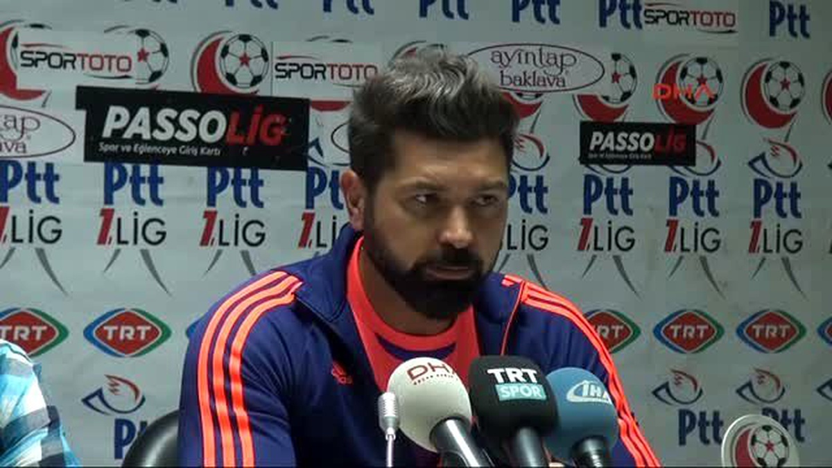 Gaziantep Büyükşehir Belediyespor-Albimo Alanyaspor Maçının Ardından