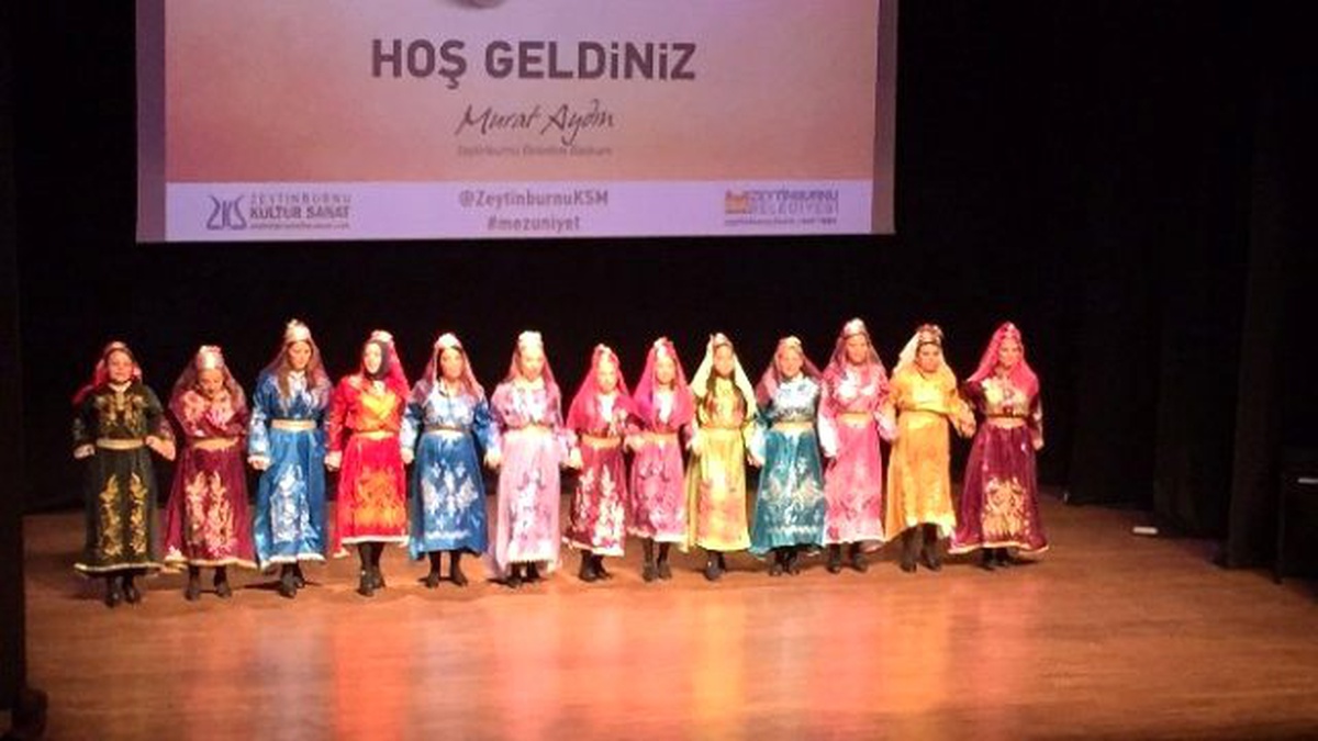 Kursiyerler Sertifikalarını Mezuniyet Şöleni\'nde Aldı