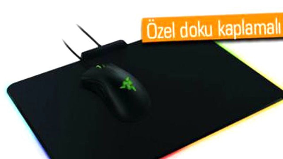 Razer\'dan İlk Aydınlatmalı Mouse Pad: Firefly