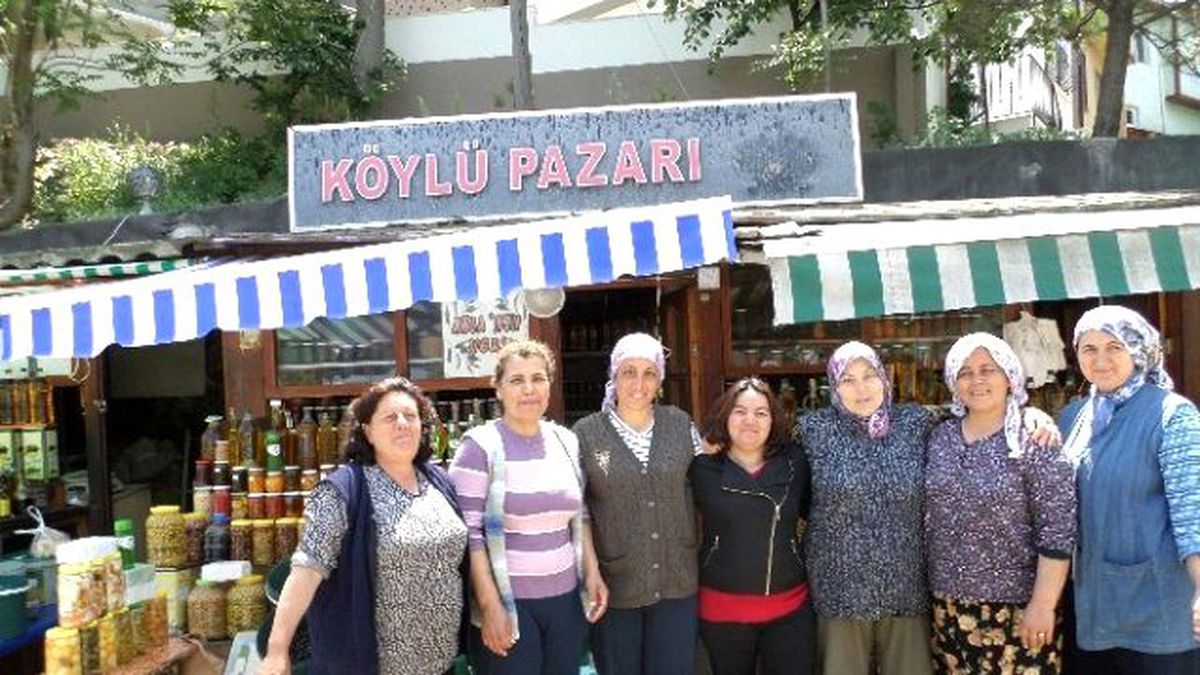 Trilye Köylü Pazarına Yoğun İlgi