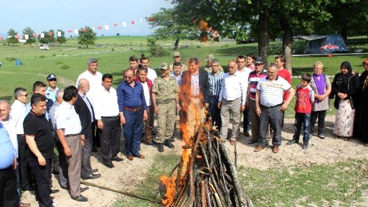 Yayla Ateşi Yakıldı