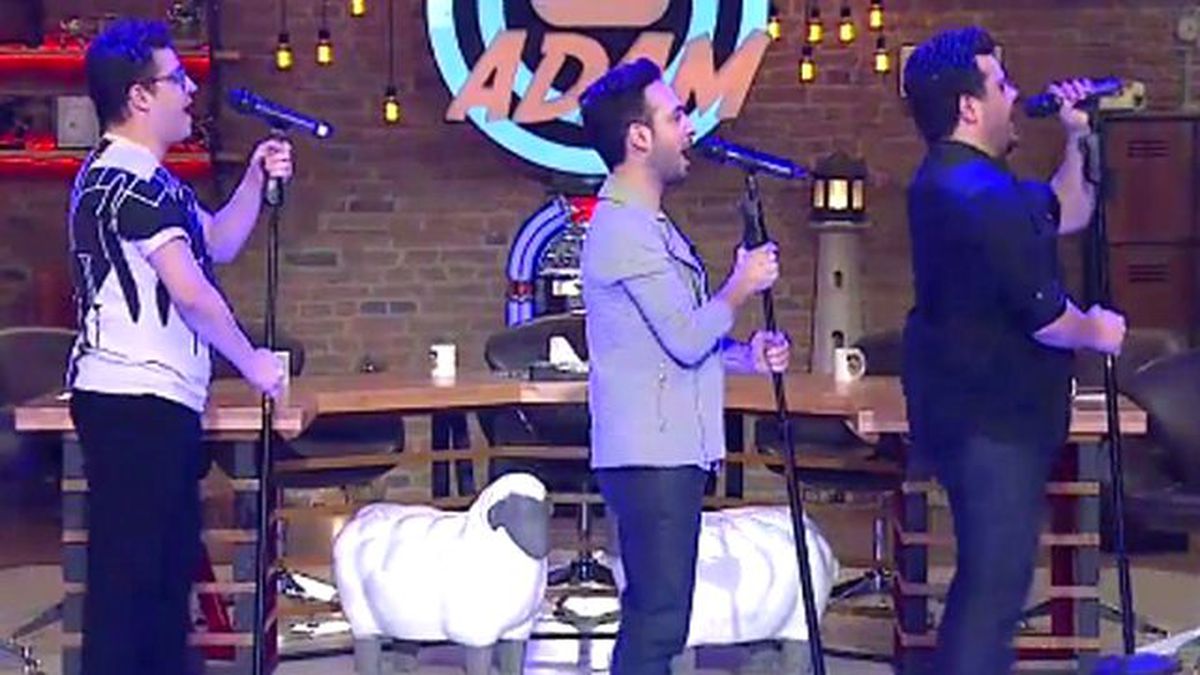 3 Adam\'dan Müthiş Performans! Yüzük Şarkısını Beraber Söylediler!
