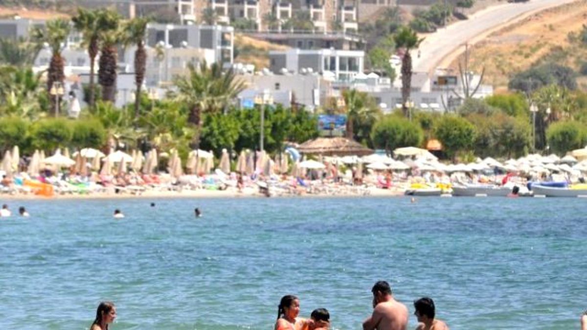 Bodrum Sahilleri Cıvıl Cıvıl