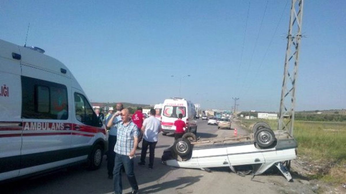 Bursa\'da Trafik Kazası: 7 Yaralı