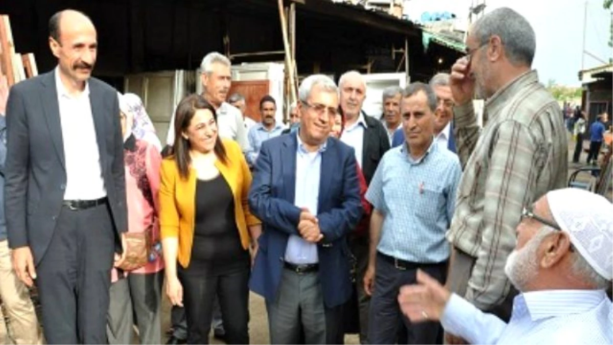 HDP Adaylarının Esnaf Ziyaretleri Devam Ediyor