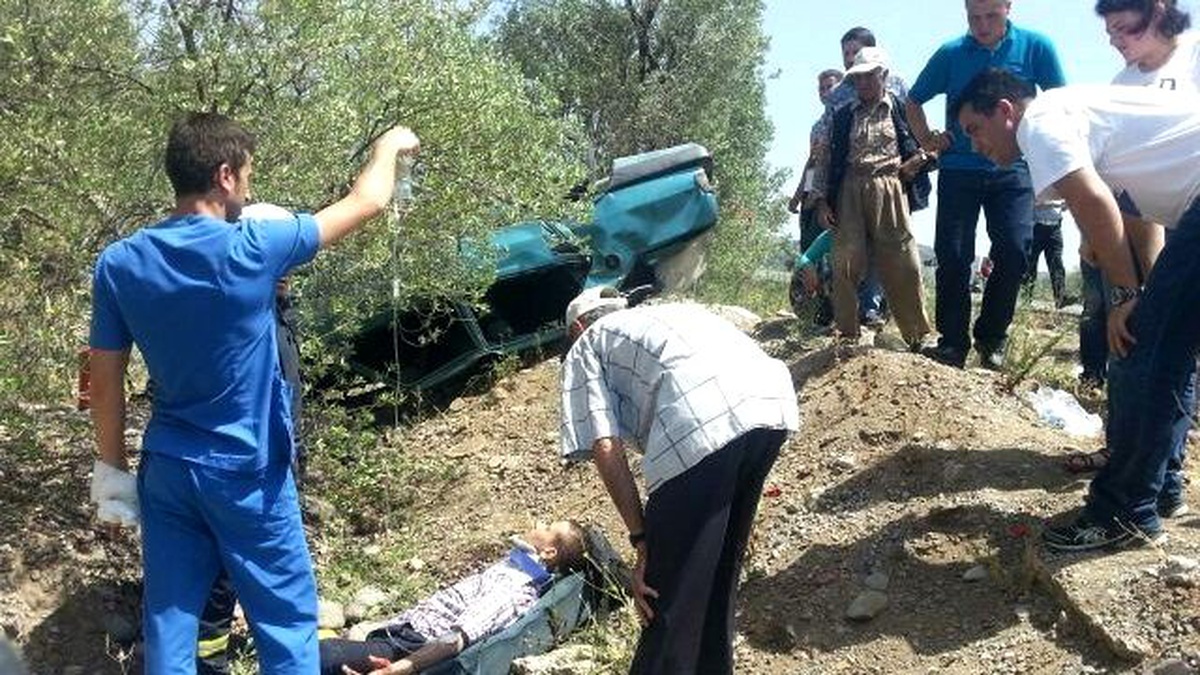 Hurdaya Dönen Araçtan Sağ Çıktılar