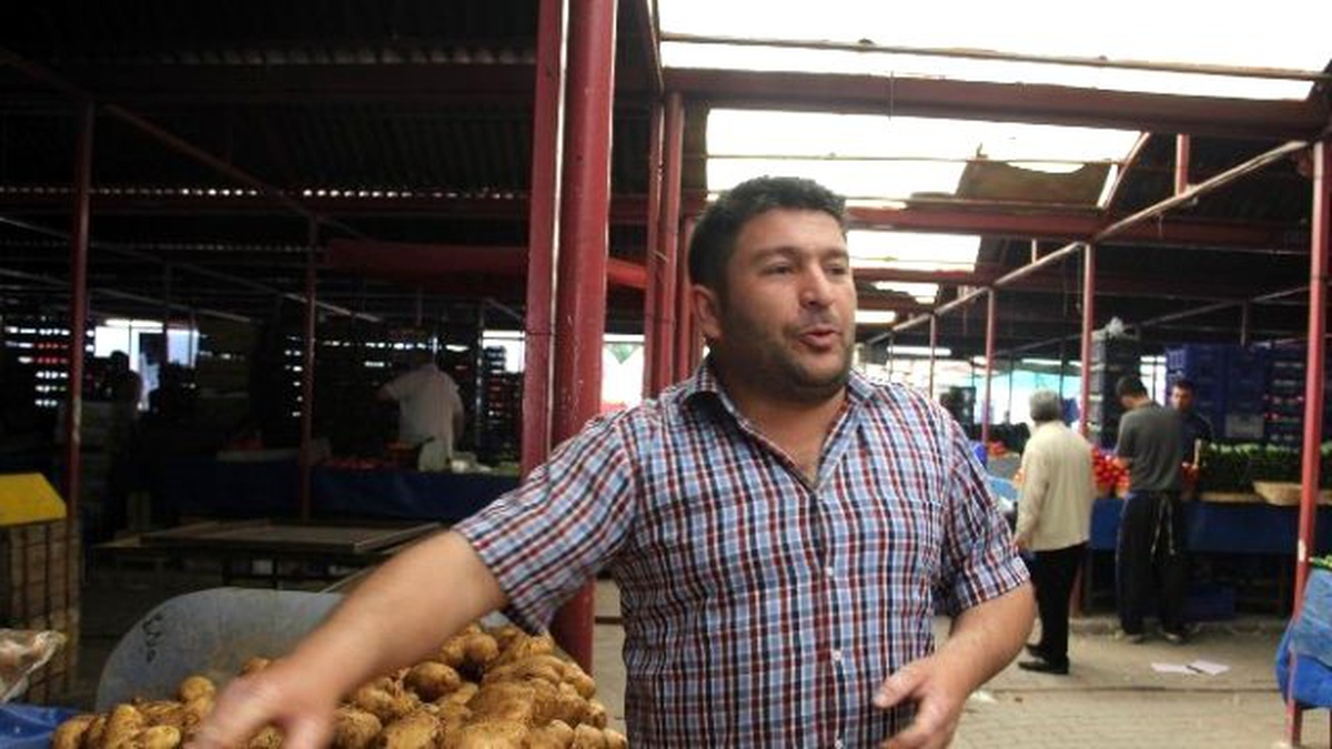 Patates\'in Fiyatı Vatandaşı Sevindirdi